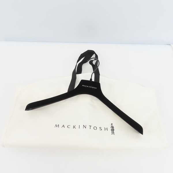 実際に弊社で買取させて頂いたMACKINTOSH/マッキントッシュ DUNKELD SINGLE BREASTED COAT WITH LINER ライナー付き ステンカラー コート GM-1001FD/48の画像 8枚目