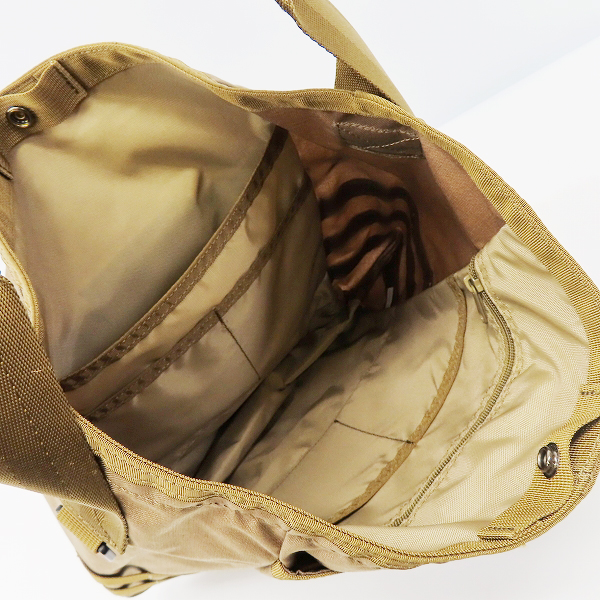 実際に弊社で買取させて頂いたBRIEFING/ブリーフィング AT-BUCKET ATコレクション バケット型トート BRL201T46の画像 5枚目