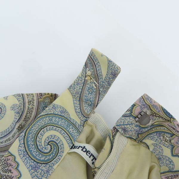 実際に弊社で買取させて頂いたBURBERRY'S/バーバリーズ 総柄 シャツ スカート セットアップ/9R/9ARの画像 9枚目