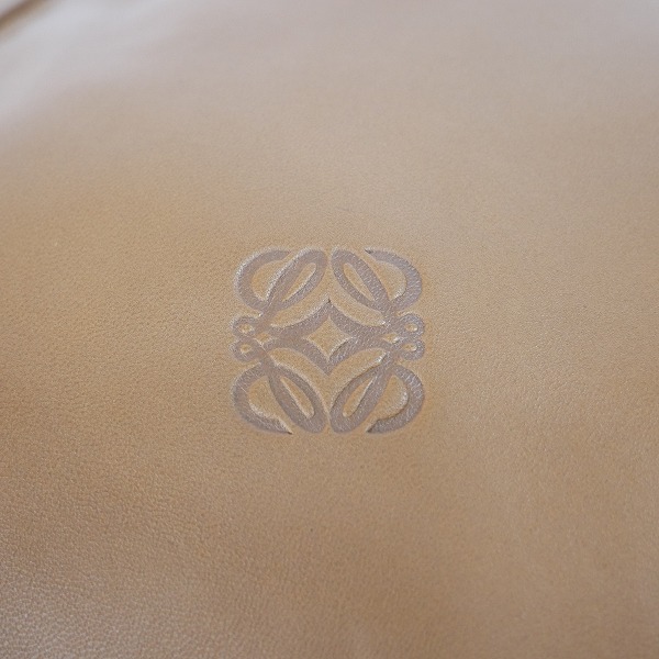 実際に弊社で買取させて頂いたLOEWE/ロエベ ナッパプティ アナグラム ドローストリング トートバッグ/ハンドバッグの画像 3枚目