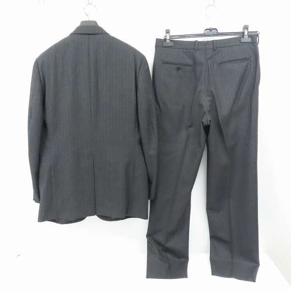 実際に弊社で買取させて頂いたBrooks Brothers/ブルックスブラザーズ スーツ/セットアップ ストライプ グレー/AB7の画像 1枚目