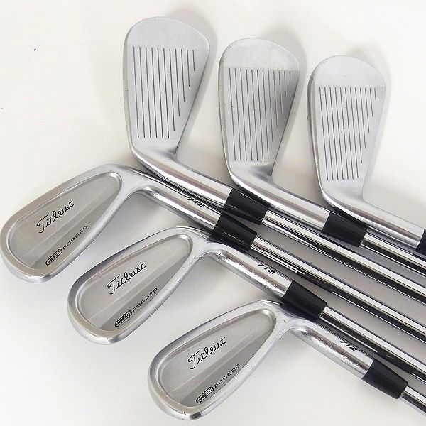 実際に弊社で買取させて頂いたTitleist/タイトリスト CB 712 FORGED アイアン ＃5～9,Pw 6本セットDynamic GOLD FLEX：S200 の画像 2枚目