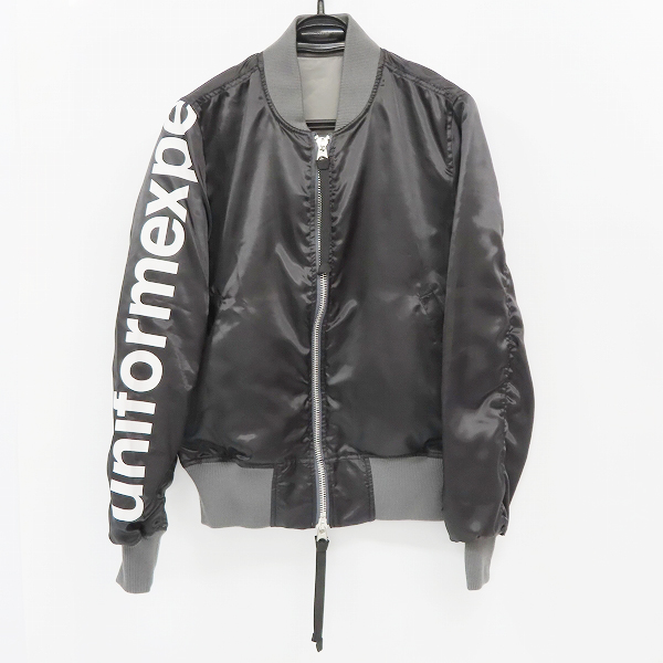 実際に弊社で買取させて頂いたuniform experiment/ユニフォームエクスプリメント GRAFFITI REVERSIBLE MA-1 リバーシブルブルゾン UE-190016/2