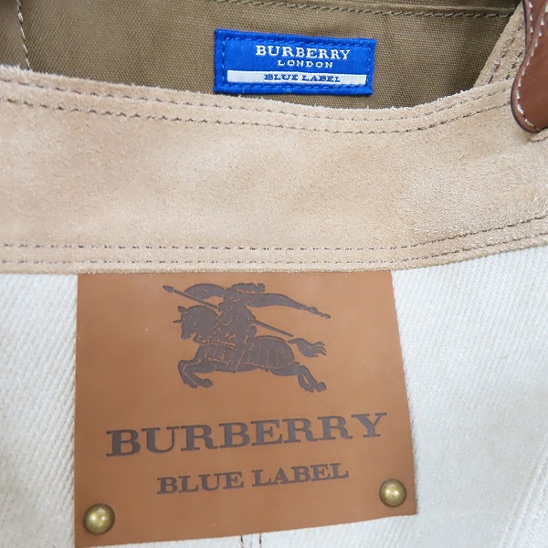 実際に弊社で買取させて頂いたBURBERRY BLUE LABEL/バーバリーブルーレーベル ショルダーバッグ E2194-409-02 の画像 4枚目
