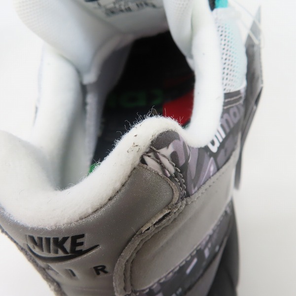 実際に弊社で買取させて頂いた【未使用】NIKE×atmos/ナイキ×アトモス AIR MAX 95/エアマックス95 WE LOVE NIKE AQ0925-001/27.0の画像 6枚目