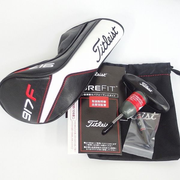 実際に弊社で買取させて頂いたTitleist/タイトリスト 917 F2 フェアウェイウッド FW/18° KUROKAGE XM70 FLEX：S ヘッドカバー・レンチ付きの画像 7枚目