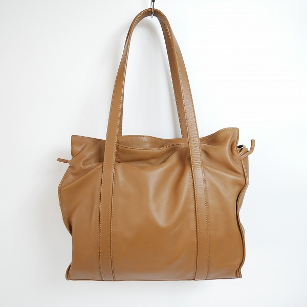 実際に弊社で買取させて頂いたLOEWE/ロエベ ナッパプティ アナグラム ドローストリング トートバッグ/ハンドバッグの画像 1枚目