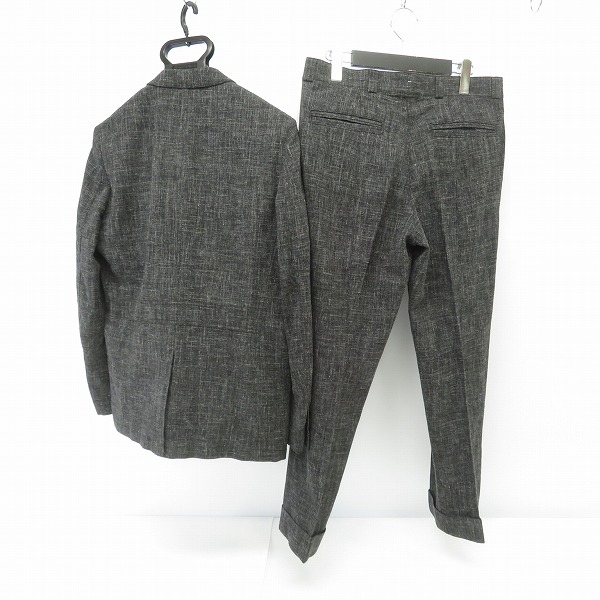 実際に弊社で買取させて頂いたRED EAR/レッドイヤー ポールスミス ウール/リネン セットアップスーツ 172603/Mの画像 1枚目
