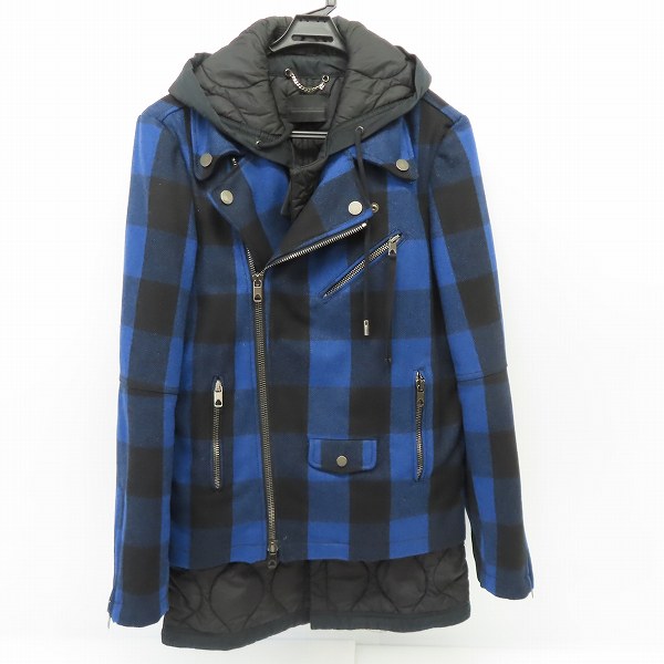 実際に弊社で買取させて頂いたDIESEL BLACK GOLD/ディーゼル ブラック ゴールド 中綿 ジャケット/46