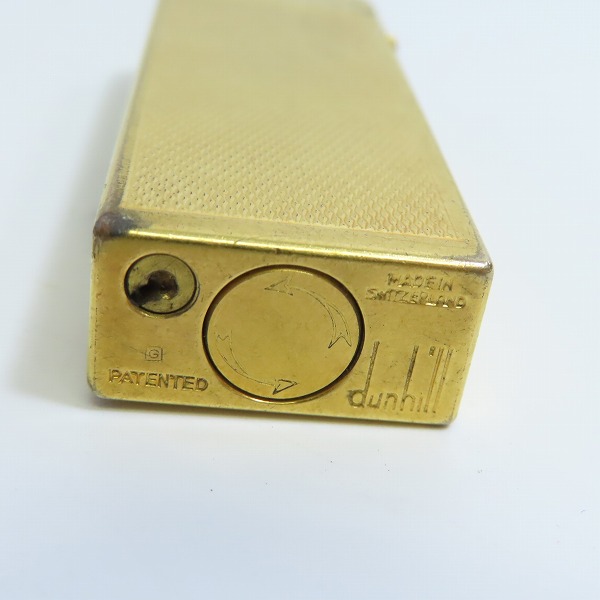 実際に弊社で買取させて頂いたdunhill/ダンヒル スリム ローラー ガスライター ゴールドの画像 5枚目