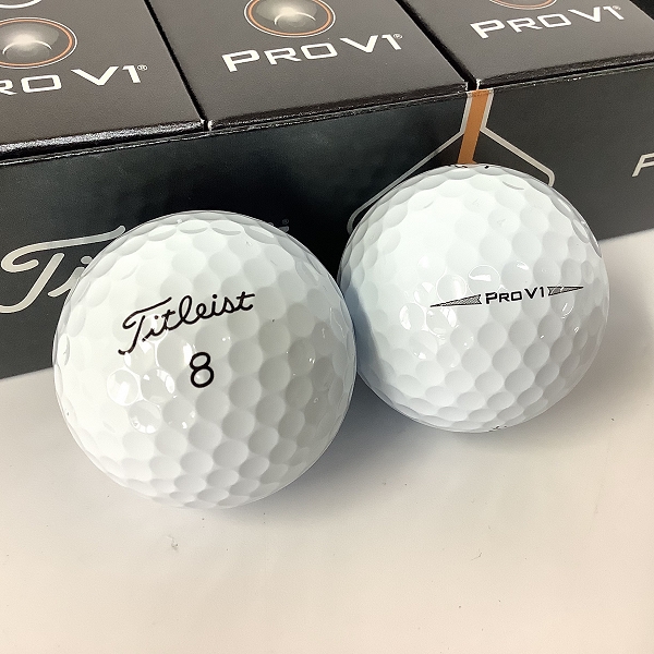 実際に弊社で買取させて頂いた【未使用】Titleist/タイトリスト PRO V1 ゴルフボール 1ダースの画像 1枚目