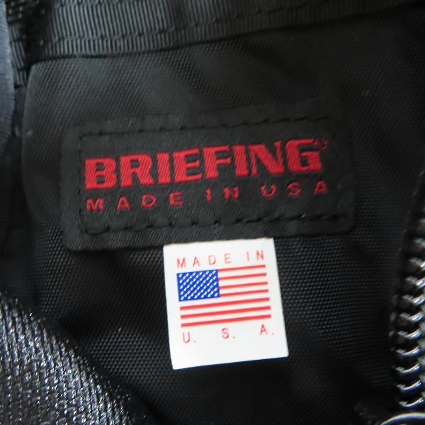 実際に弊社で買取させて頂いたBRIEFING/ブリーフィング POUCH SHOULDER BAG/ポーチ ショルダーバッグ BRM203A07の画像 5枚目
