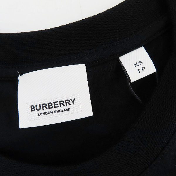 実際に弊社で買取させて頂いた【未使用】BURBERRY/バーバリー 19SS  オーバーサイズ ロゴTシャツ EMERSON TB 8017484/XSの画像 2枚目