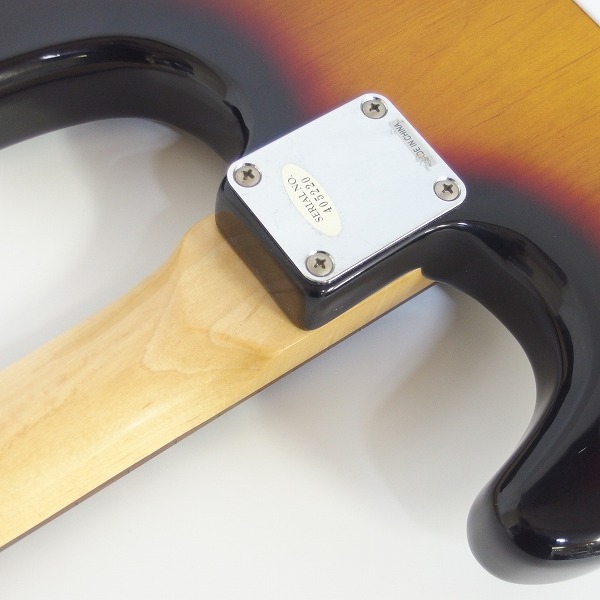 実際に弊社で買取させて頂いた★BUSKER'S/バスカーズ ストラトキャスターType SSH サンバーストの画像 8枚目