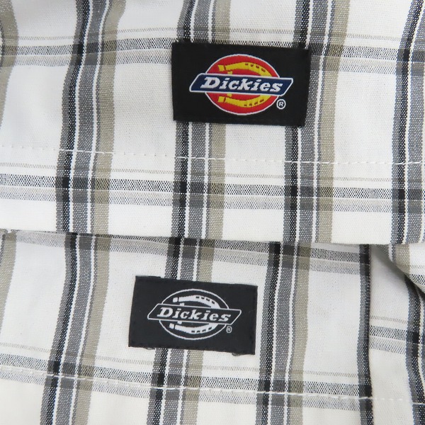 実際に弊社で買取させて頂いた【未使用】Dickies/ディッキーズ MULTI USE POCKET SHORTS/マルチユーズ ポケット ショーツ/チェック柄 ハーフパンツ/2点セットの画像 3枚目