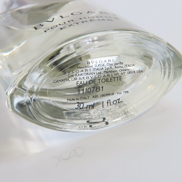 実際に弊社で買取させて頂いたBVLGARI/ブルガリ プールオム エクストレーム オードトワレ 30ml の画像 5枚目
