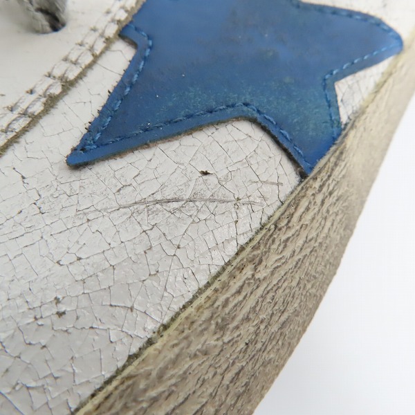 実際に弊社で買取させて頂いたGOLDEN GOOSE/ゴールデングース GGDB FRANCY/フランシー サイドジップ ハイカットスニーカー/42の画像 7枚目