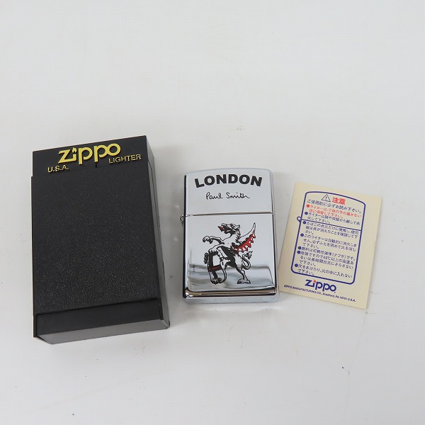 実際に弊社で買取させて頂いたZIPPO/ジッポー Paul Smith/ポールスミス LONDON/ロンドン 2002年製の画像 6枚目