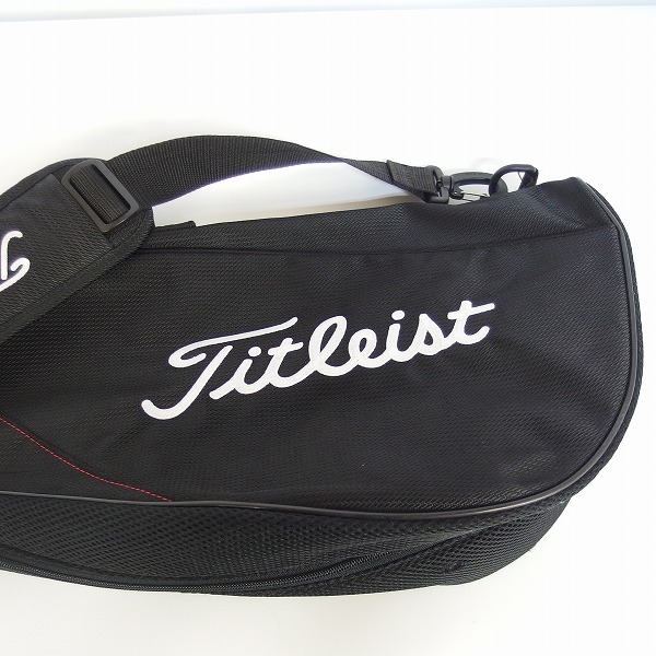 実際に弊社で買取させて頂いたTitleist/タイトリスト AJCC71 クラブケース  47インチ対応 4~5本用 ブラックの画像 1枚目