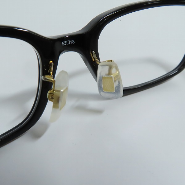 実際に弊社で買取させて頂いたdunhill/ダンヒル ウェリントン 眼鏡/メガネフレーム DU0020OJの画像 4枚目