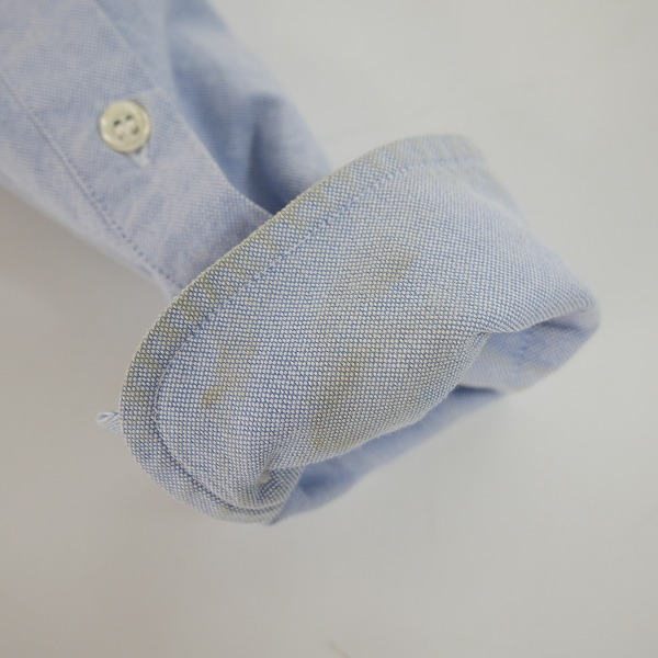 実際に弊社で買取させて頂いたMAISON KITSUNE/メゾンキツネ オックスフォードシャツ KMH-0401-A/52 38の画像 6枚目