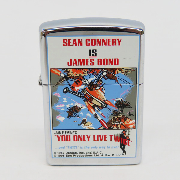 実際に弊社で買取させて頂いたZIPPO/ジッポー Sean Connery as James Bond 007 96年製の画像 0枚目