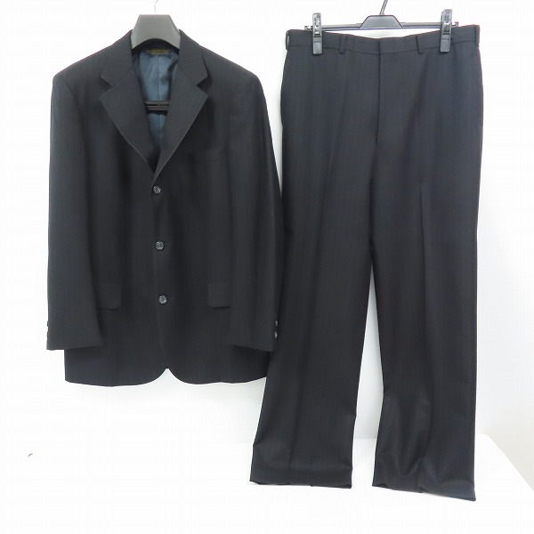 実際に弊社で買取させて頂いたBrooks Brothers/ブルックスブラザーズ スーツ/セットアップ ストライプ ブラック/AB7