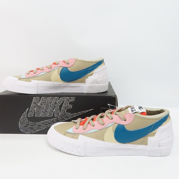 実際に弊社で買取させて頂いた【未使用】NIKE×SACAI×KAWS/ナイキ×サカイ×カウズ BLAZER LOW/ブレーザーロー DM7901-200/29の画像 3枚目