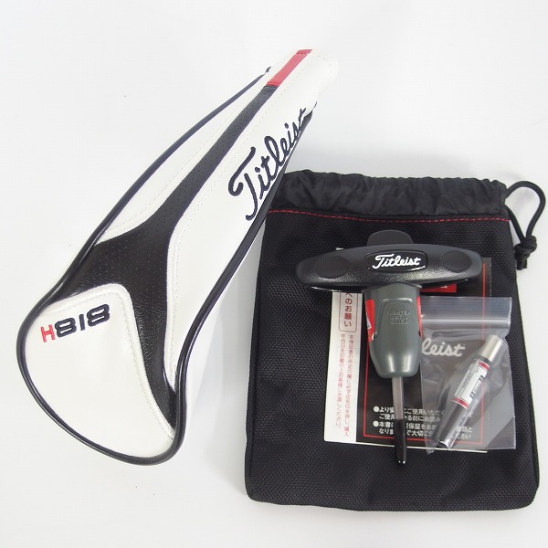 実際に弊社で買取させて頂いたTitleist/タイトリスト 818 H1 ユーティリティ UT/25° N.S.PRO 950GH FLEX：S ヘッドカバー・レンチ付き の画像 7枚目