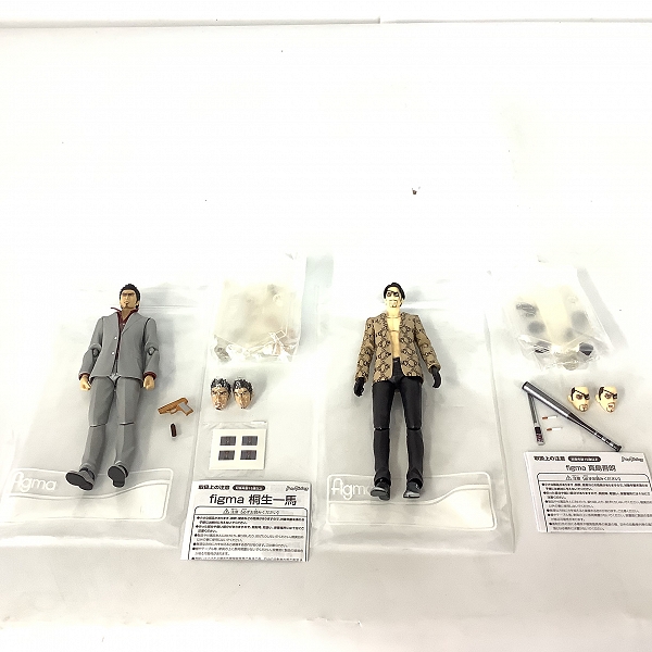 実際に弊社で買取させて頂いたマックスファクトリー figma 283 龍が如く 桐生一馬/真島吾朗 2種セット