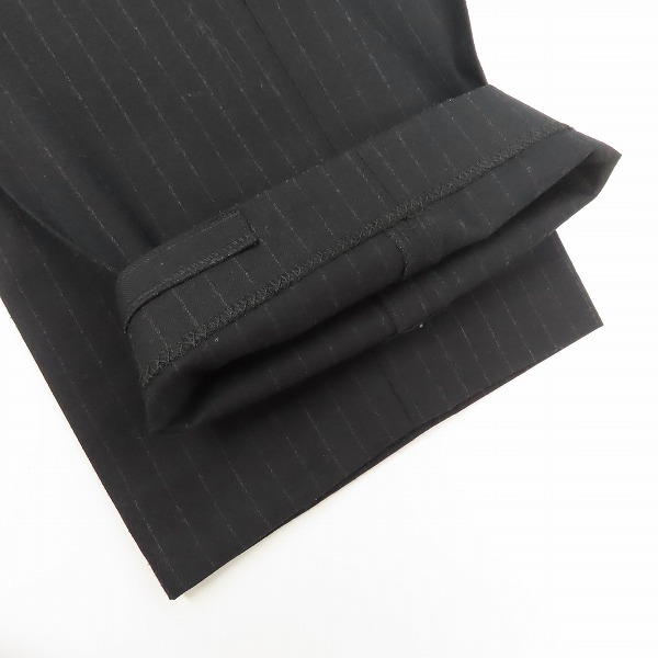 実際に弊社で買取させて頂いたBrooks Brothers/ブルックスブラザーズ スーツ/セットアップ ストライプ ブラック/AB7の画像 7枚目