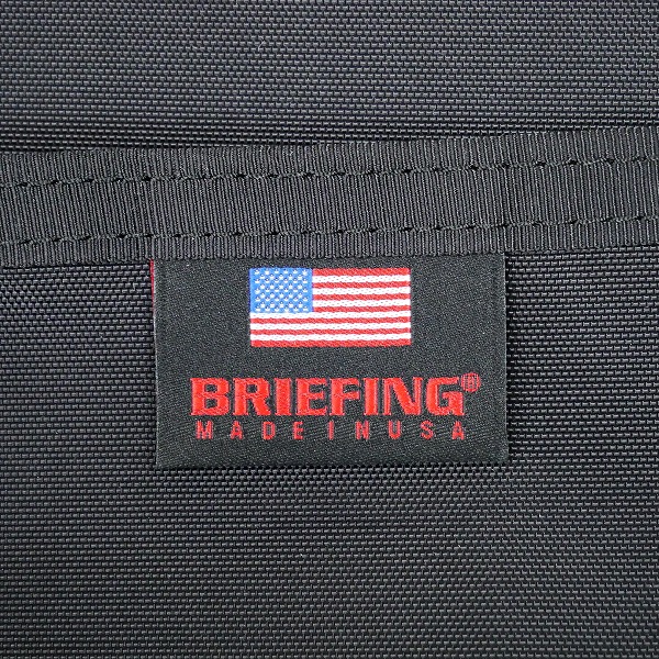 実際に弊社で買取させて頂いたBRIEFING/ブリーフィング SQ PACK SL/スクウェアバックパック/リュックサック 黒 BRA221P01の画像 4枚目