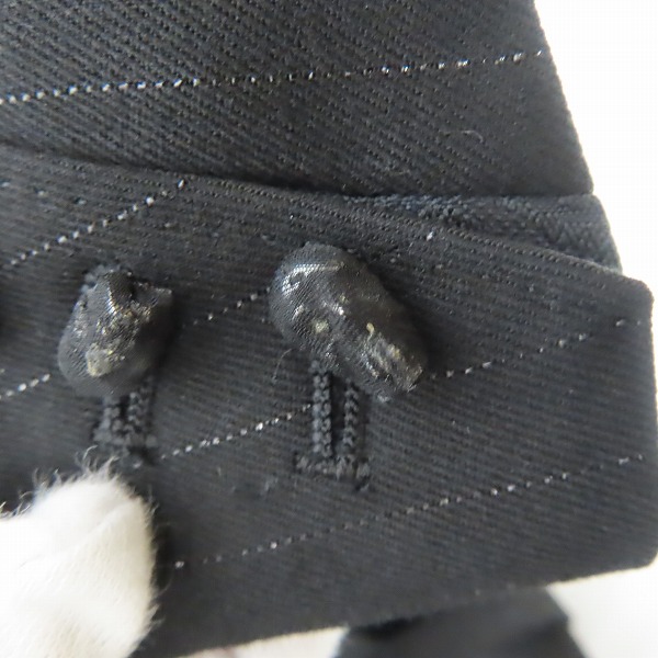 実際に弊社で買取させて頂いたIF SIX WAS NINE/イフシックスワズナイン ストライプ アシンメトリー ジャケット JK-W PEAK/M 745XT Size：1の画像 7枚目