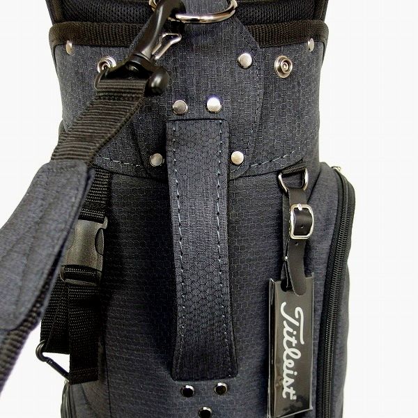 実際に弊社で買取させて頂いたTitleist/タイトリスト CB051 シティアクティブ 8.5型 4分割キャディバッグ チャコールの画像 3枚目