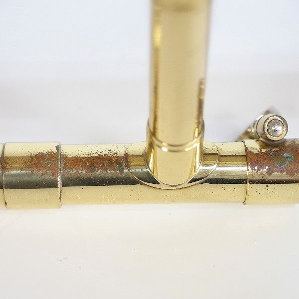 実際に弊社で買取させて頂いたJUPITER/ジュピター SST-314 スライド トランペット ゴールド ハードケース付の画像 6枚目