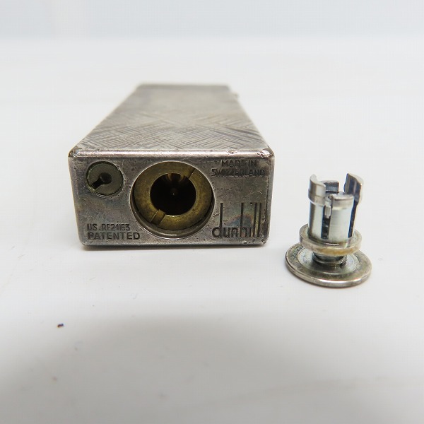 実際に弊社で買取させて頂いたdunhill/ダンヒル サイドローラーガスライター シルバーの画像 2枚目