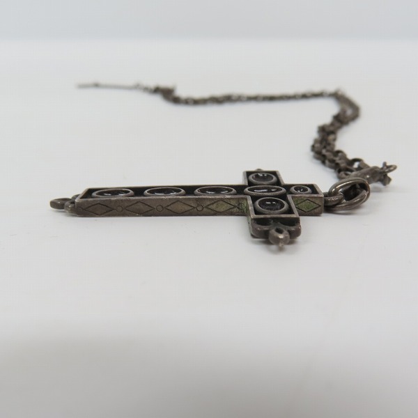 実際に弊社で買取させて頂いたJean Paul Gaultier/ジャンポールゴルチエ クロスペンダント/ネックレスの画像 3枚目