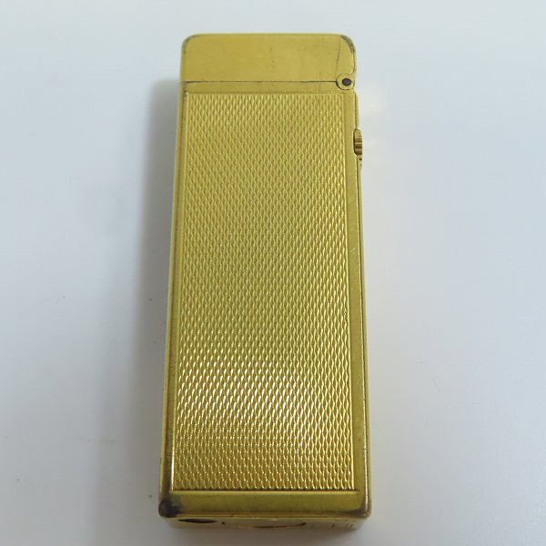 実際に弊社で買取させて頂いたdunhill/ダンヒル スリム ローラー ガスライター ゴールドの画像 1枚目