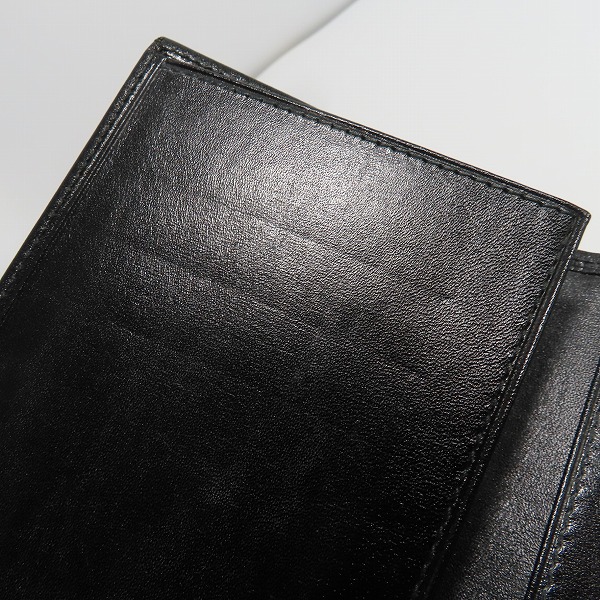 実際に弊社で買取させて頂いたCartier/カルティエ パシャ レザー 長札入れ/カード・札入れ 長財布 ブラックの画像 5枚目