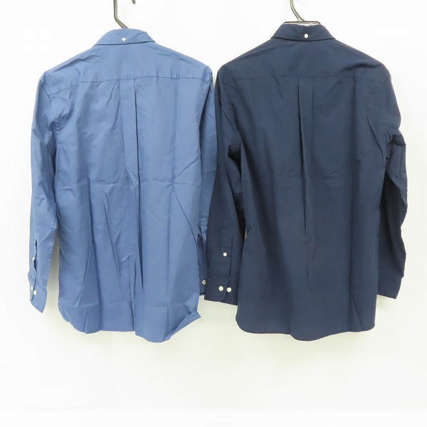 実際に弊社で買取させて頂いた【未使用】Brooks Brothers Red Fleece/ブルックスブラザーズ B.D.シャツ ブルー/ネイビー 2点セットの画像 1枚目