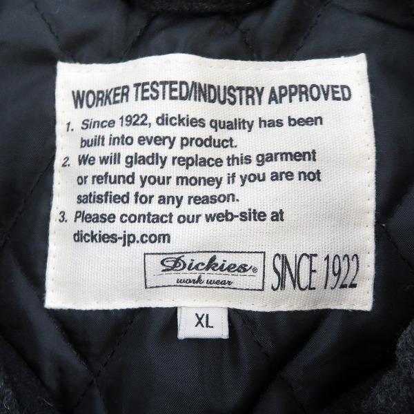 実際に弊社で買取させて頂いたDickies/ディッキーズ チェック ジャケット/XLの画像 2枚目