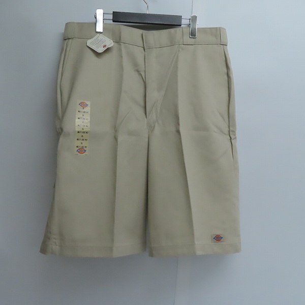 実際に弊社で買取させて頂いたDickies/ディッキーズ ハーフパンツサイズ マルチ ユーズ ポケット ワーク ショーツ/ベージュ/38