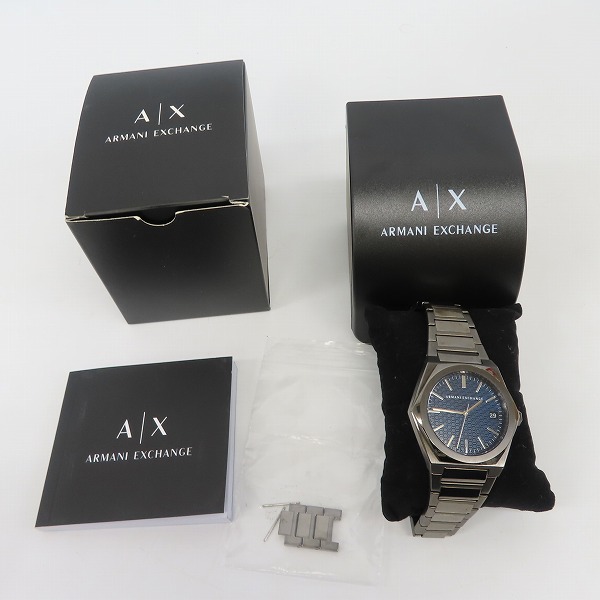 実際に弊社で買取させて頂いたARMANI EXCHANGE/アルマーニエクスチェンジ クオーツ腕時計 AX2811の画像 7枚目