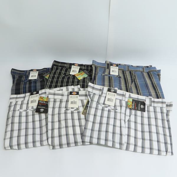 実際に弊社で買取させて頂いた【おまとめ】Dickies/ディッキーズ MULTI USE POCKET SHORTS/マルチユーズ ポケット ショーツ/チェック柄 ハーフパンツ/38