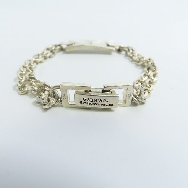 実際に弊社で買取させて頂いたGARNI/ガルニ 十字架/クロス プレート ブレスレット/バングルの画像 3枚目