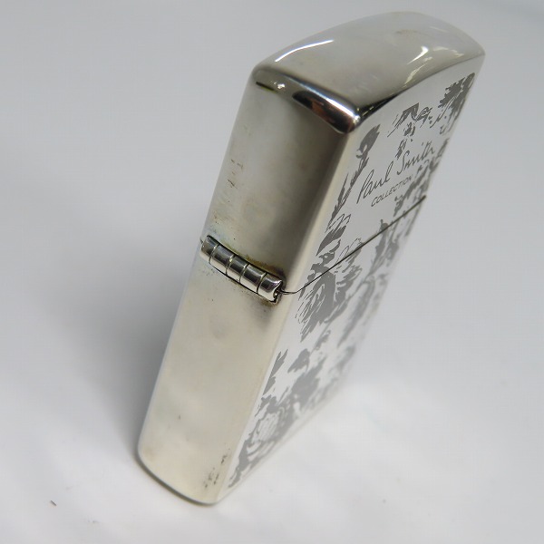 実際に弊社で買取させて頂いたZIPPO/ジッポー Paul Smith/ポールスミス COLLECTION 花柄 2002年製の画像 3枚目