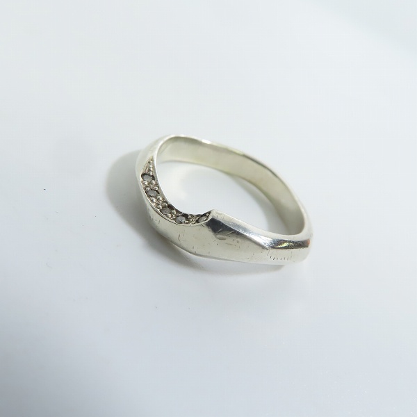 実際に弊社で買取させて頂いたGARNI/ガルニ ダイヤ付き リング/指輪 16.5-17号