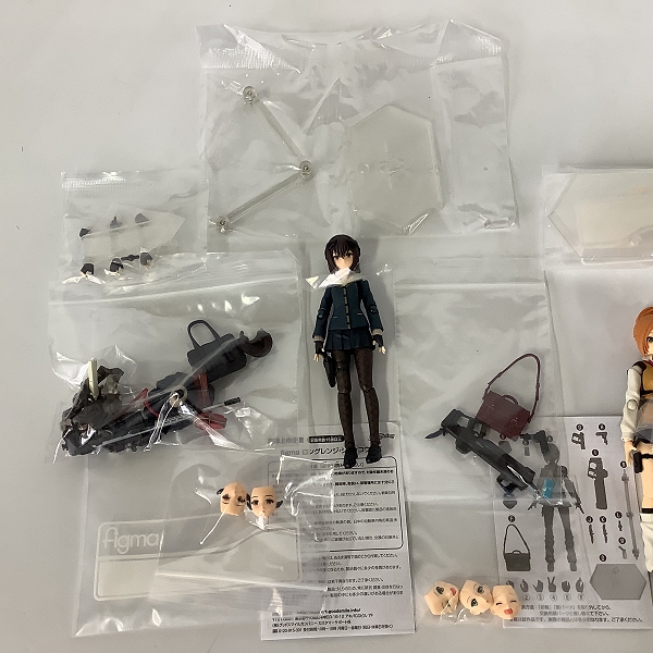 実際に弊社で買取させて頂いたマックスファクトリー figma ARMS NOTE エグソアーム/バイオニック/ロングレンジ ジョシコウセイ 3種セットの画像 2枚目