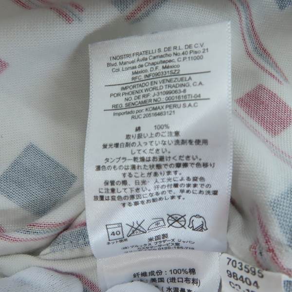 実際に弊社で買取させて頂いたBLACK FLEECE by Brooks Brothers/ブラックフリース 総柄BDシャツ/BB0の画像 3枚目