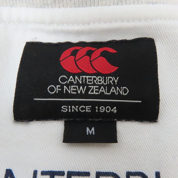 実際に弊社で買取させて頂いたCANTERBURY/カンタベリー ジップアップ スウェット ジャージ 6031614P00 /Mの画像 2枚目